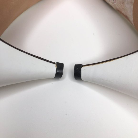 Cole Haan Tensile Air White Leather Slip Heels - Picture 8 of 11